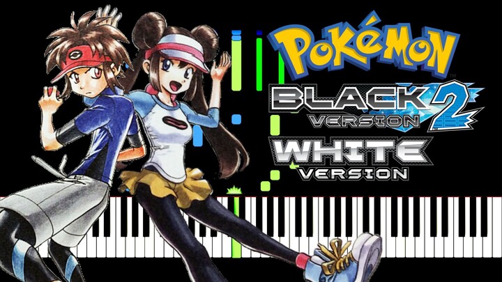Pokemon Black & White 2 - Staff Roll (Ending) - Piano Cover (MaruPiano Arr.)