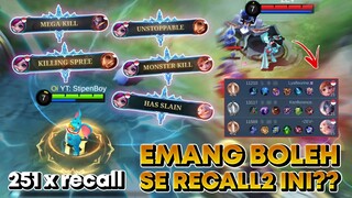 Nana Gajah Recall Recall Tapi Bantai Musuh WKWK - Mobile Legends