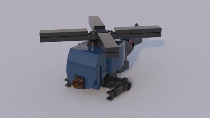 [Transformation Animation] STSC Lego Transformation Helicopter