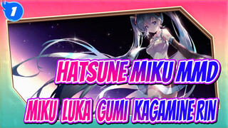 [Hatsune Miku MMD] TDA-Ganti Chongsam [Miku& Luka& Gumi& Kagamine Rin] [Hibikase]_1