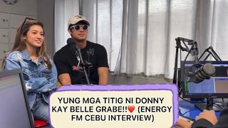 ENERGY FM CEBU INTERVIEW WITH DONBELLE! GRABE ANG MGA TITIG MO DONNY KAY BELLE🤭❤️|| AKEELAH