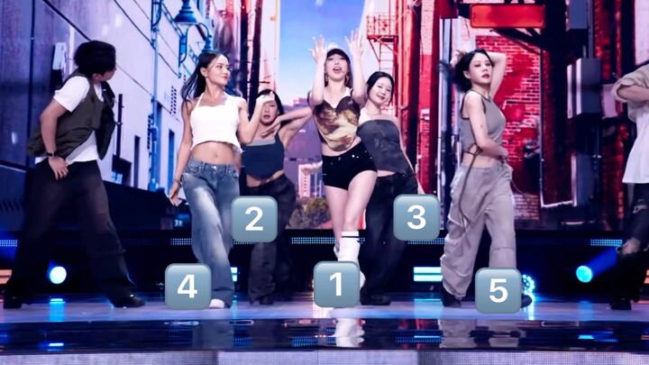 [Five-person round C] Lin Nayeon's "ABCD" roadshow formation [mirrored]