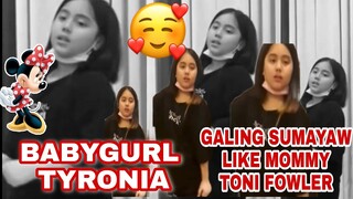 TYRONIA FOWLER  - ANG GALING MO NAMAN BBYGURL | TORO FAMILY | MOMMY TONI FOWLER