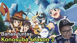 Bahas tuntas Konosuba season 3-Request subscriber