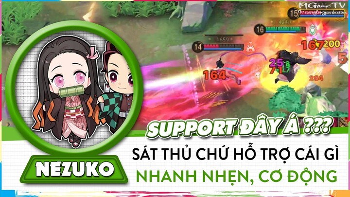 [Nezuko Onmyoji Arena] Support Gì Mà Cơ Động Nhanh Nhẹn Như Sát Thủ, Khống Chế Trâu Bò Như Đỡ Đòn