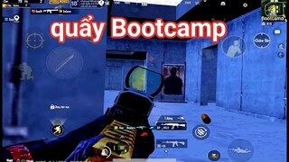 PUBG Mobile - Mang Thánh Giáp Huyết Nha Quẩy Bootcamp Với iPad