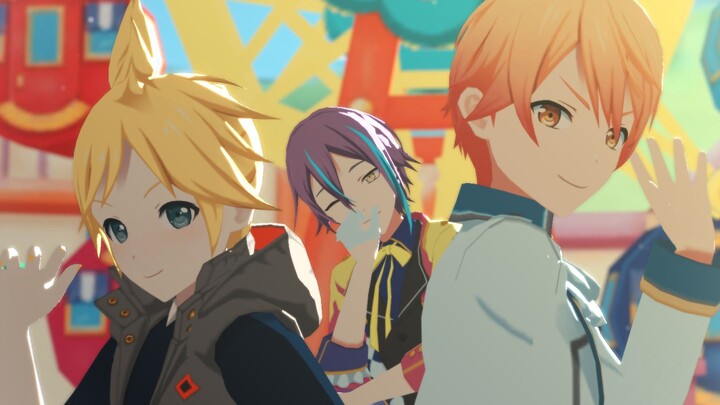 【PJSK MMD】Metode off ロック-Pegasus & Dewi & Kagamine Ren