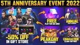 5th Anniversary Event Free Fire | Free Fire 5th anniversary event | free fire new event | MG Gamers