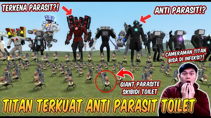 CAMERAMAN YANG TIDAK BISA DI KONTROL GIANT PARASIT SKIBIDI TOILET! Ternyata ini CAMERAMAN TERKUAT!