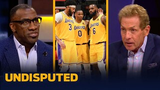 UNDISPUTED - "Lakers still suck" - Skip Bayless on BIG 3 LeBron-AD-Russ preseason