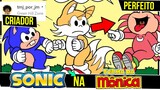 Meme do SONICA é REAL - Sonic na Turma da Monica #shorts