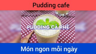 Làm pudding cafe