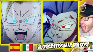 Gritos del NUEVO GOHAN 🤬😱 Español REACCIONA a DOBLAJE LATINO Dragon Ball Super SUPER HERO ☄️