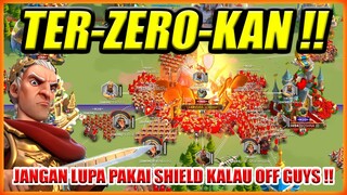 PLAYER 2518 YANG KENA ZERO !! WASPADA PAKAI SHIELD JIKA OFF DI WAR KVK SOC !!