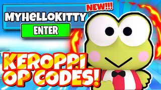 ALL NEW SECRET *KEROPPI* UPDATE OP CODES For MY HELLO KITTY CAFE In Roblox My Hello Kitty Cafe