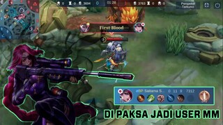 EXE MOBILE LEGENDS, SAAT USER FIGHTER DI PAKSA JADI USER MM!!!