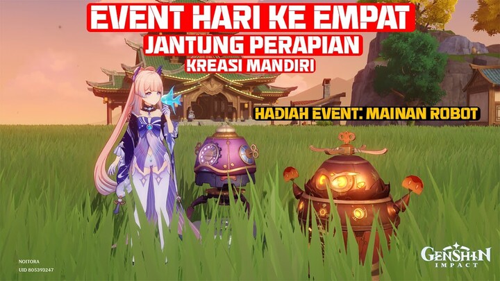 [Quest Event] Jantung Perapian: Kreasi Mandiri & Hadiah Mainan Robot | Genshin Impact