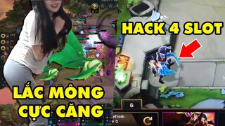 TOP khoảnh khắc điên rồ nhất Đấu Trường Chân Lý #22: Hotgirl lắc mông cùng Linh Thú, Hack 4 slot