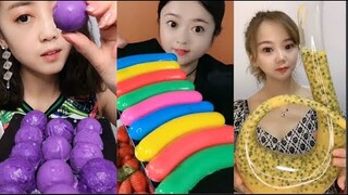 Thánh Ăn Đá Lạnh Như Ăn Kẹo Ngọt, Ăn Trái Cây Bộc Chocola - ASMR Ice Crunchy Eating sound#55