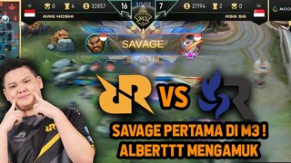 ALBERTTT SAVAGE PERTAMA DI M3 ! BAYI ALIEN MENGAMUK RRQ VS RSG SG M3 GROUUP STAGE