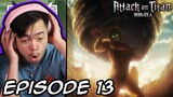 Humanity Wins! Attack on Titan Episode 13 Reaction