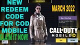 *March 2022* Call Of Duty Mobile New Redeem Code | Cod Mobile Redeem Code Garena