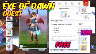 Eye of Dawn Quest Best Free Face Headgear for ADL | Ragnarok Mobile Eternal Love