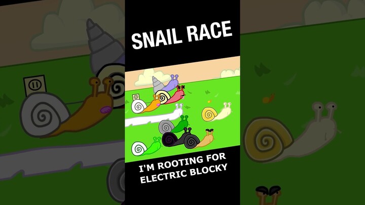 Snail Race: #BFDI MINI REPLICAS 3