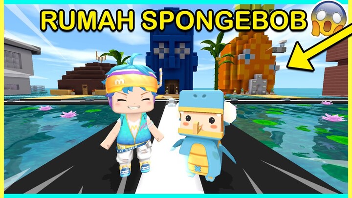 KITA MENEMUKAN RUMAH SPONGEBOB DI MINI WORLD!!
