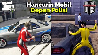 Perbedaan Reaksi Polisi GTA 5 Dengan Polisi Sleeping Dogs