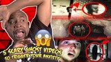 5 SCARY Ghost Videos To TRIGGER Your ANXIETY REACTION!
