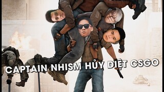 CAPTAIN NHISM CÙNG ĐẠI TƯỚNG DEV TẤU HÀI GAME CSGO RANK CAO THỦ | NHISM CSGO