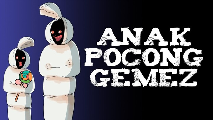 Kartun Lucu - POCONG APES BERTEMU ANAK INDIGO - Animasi Hantu Lucu Indonesia