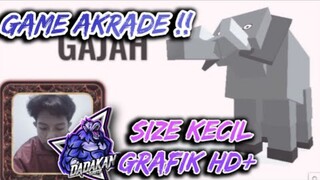 GAME AKRADE SIZE KECIL GRAFIK HD