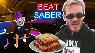 B*tch Lasagna by PEWDIEPIE in BEAT SABER