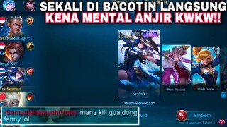 TEGAR KAMPRET KWKW!! SEKALI BACOTIN MUSUH LANGSUNG KENA MENTAL ANJIR!!