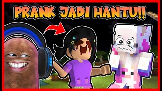 ATUN MENJADI HANTU CEWE VIRAL DAN PRANK MOMON SAMPE NANGIS !! Feat @sapipurba  Minecraft