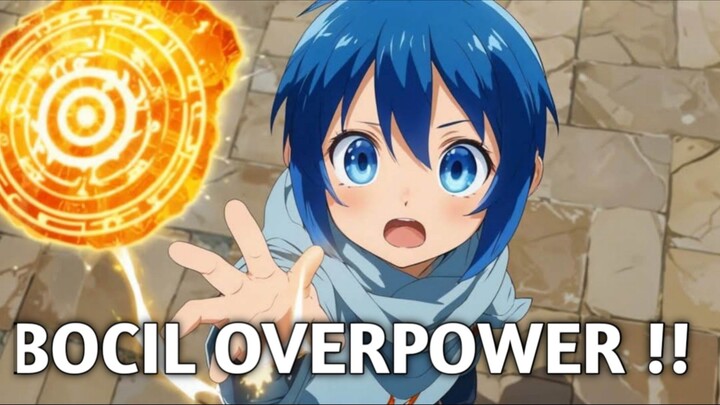 5 anime bocil overpower!!