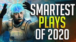 THE SMARTEST CS:GO PRO PLAYS OF 2020! (200IQ PLAYS!)