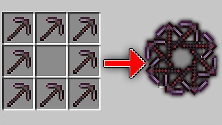 มายคราฟ: เอา Nether Pickaxe ตัวเดิมมารวมกันไหม? ทำจนตาย?