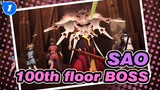 Sword Art Online|Ordinal Scale VS 100th floor BOSS_1