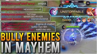 HOW TO BULLY ENEMIES IN MAYHEM? 😂 | MLBB