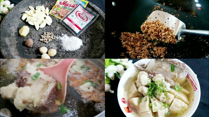 RESEP BUMBU KUAH BAKSO, BENING , KENTAL KALDU