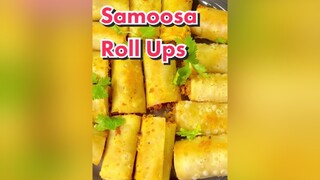 I'm obsessed with these samoosa Roll Ups! reddytocook Ramadan2022 iftarrecipe ramadan indianfood ha