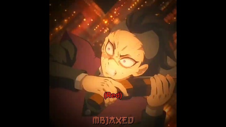 Red is death and Yellow is life Demon slayer characters [ SPOILER ⚠] #kimetsunoyaiba #mbjax_ed