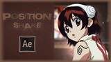 Smooth Position Shake - After Effects AMV Tutorial