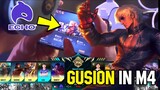 ECHO USE GUSION IN M4 FINALS!? ECHO SECRET BUILD ON GUSION 😱