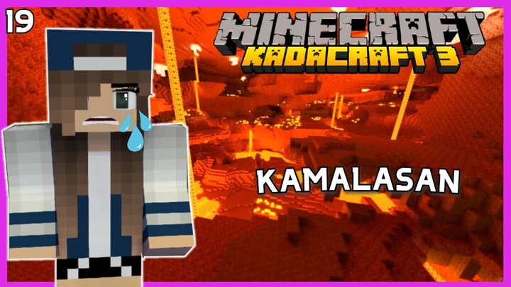 KadaCraft S3 EP19 | KAMALASAN & NETHERITE MINING (Minecraft Tagalog)