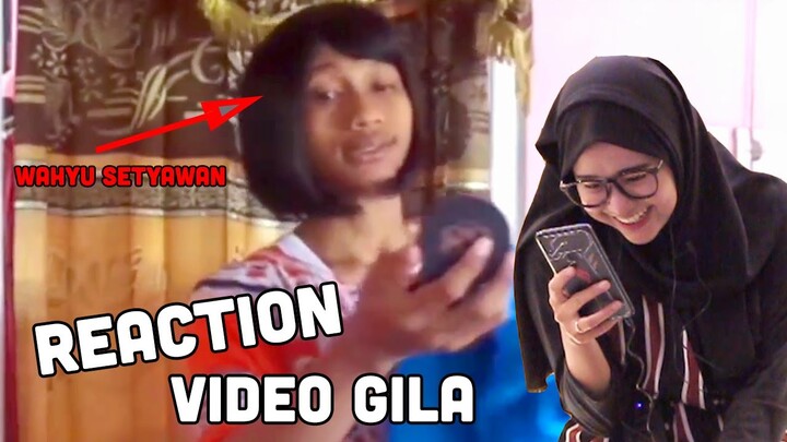 Reaction Video Cringe Wahyu Setyawan!! Asli bikin ngakak.