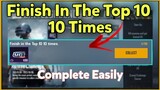 Finish In The Top 10 10 Times | Get Limited UC